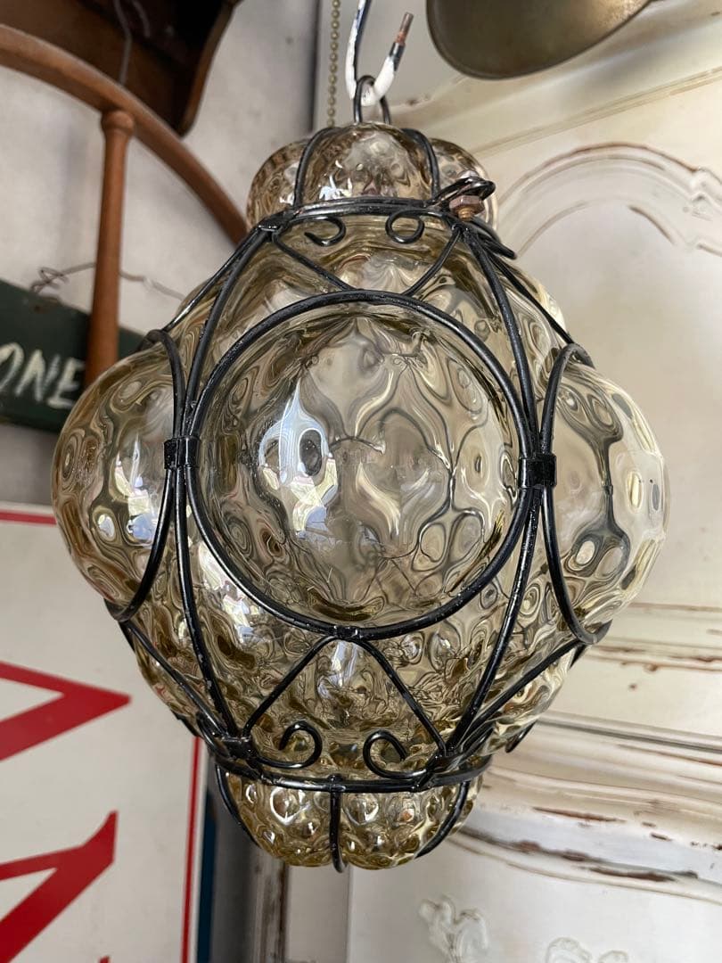 Takashiですムラーノ　ガラス　ペンダントライト　ランプ　シェード　大