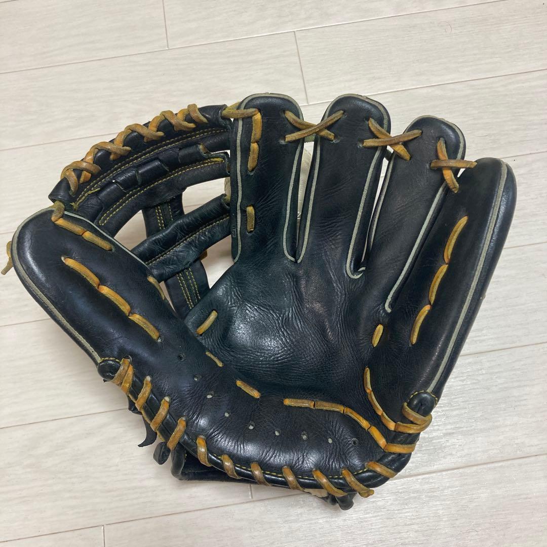 久保田スラッガー　KSN-AR1 野球用グローブ 黒 内野用　グラブ