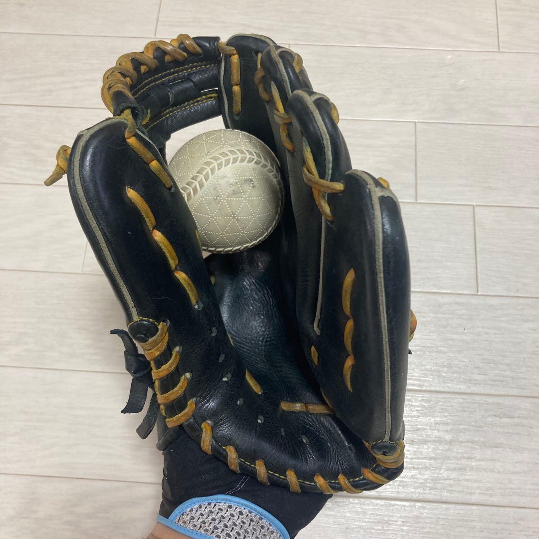 久保田スラッガー　KSN-AR1 野球用グローブ 黒 内野用　グラブ