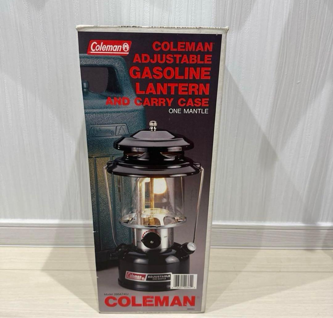 Coleman ガソリンランタン　キャンプ