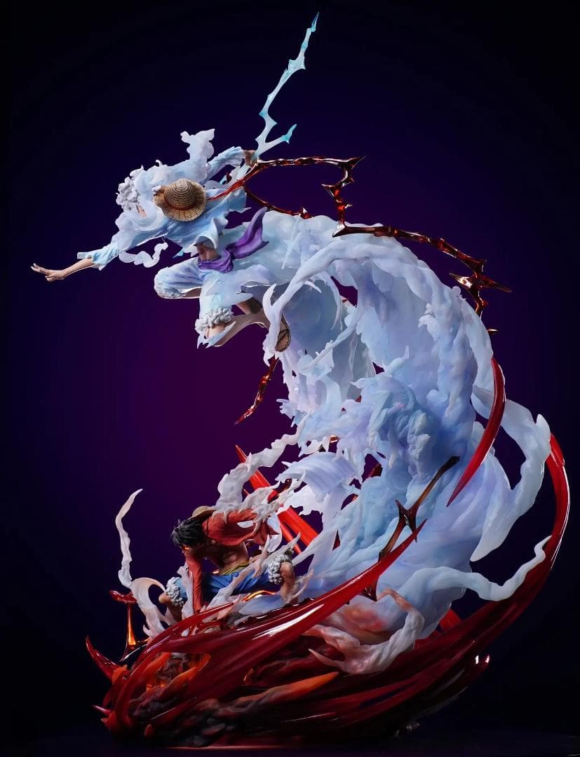 ワンピース ルフィ ギア5 ニカ ガレージキット フィギュア 塗装済み完成品