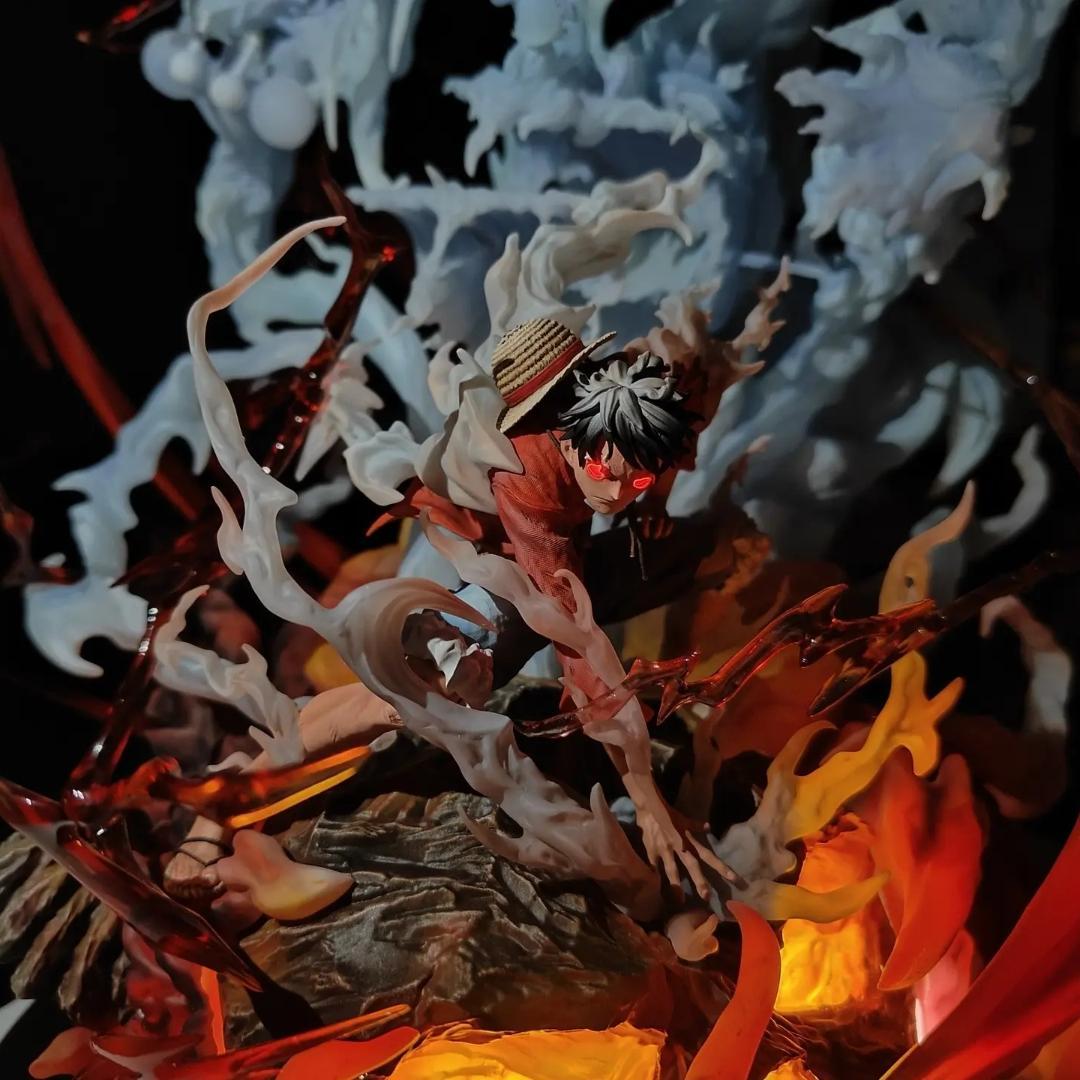 ワンピース ルフィ ギア5 ニカ ガレージキット フィギュア 塗装済み完成品