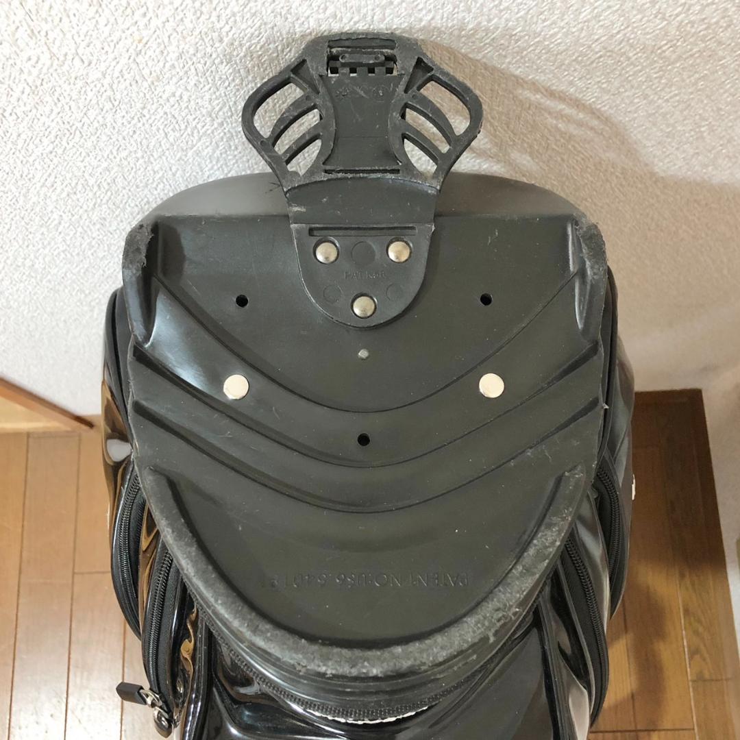 マスターバニーエディション キャディバッグ ブラック エナメル