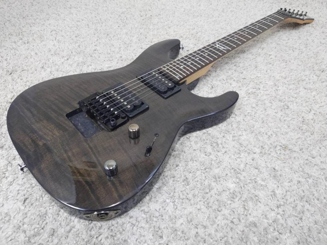 DEAN CUSTOM 350 FloydRose Trans Black 現状