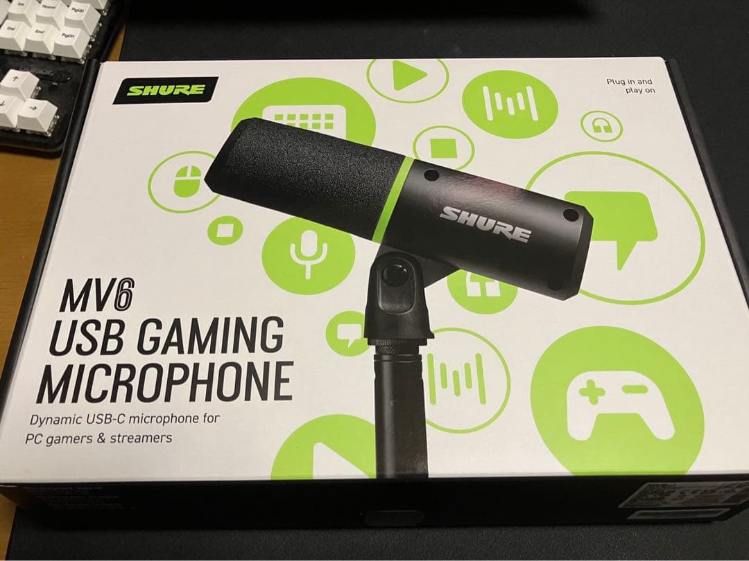 配信機器・PA機器・レコーディング機器 SHURE MV6