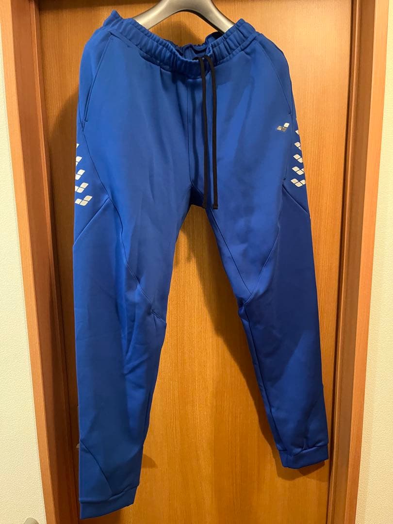 arena ジャージ上下3点セット（ジャケット・ジョガー・ハーフパンツ） 青