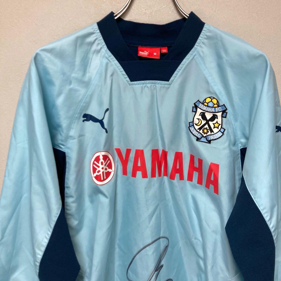 M ピステ PUMA プーマ ヤマハ ジュビロ磐JUBILO ナイロンジャケット