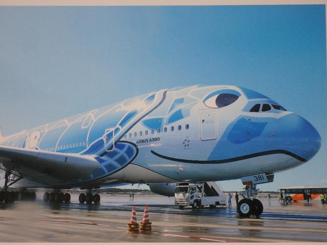 新品 全日空 ANA A380 エアバス 初号機 1:200 モデルプレーン
