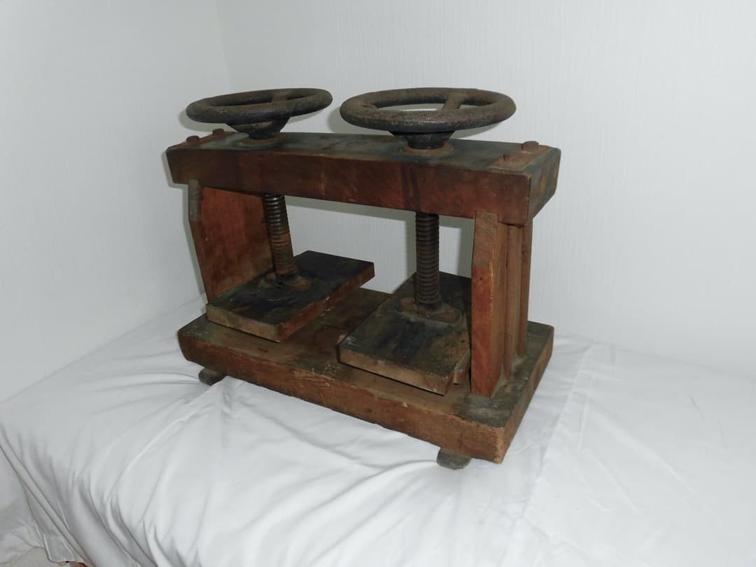 骨董品　大正レトロ　アンティーク　万力