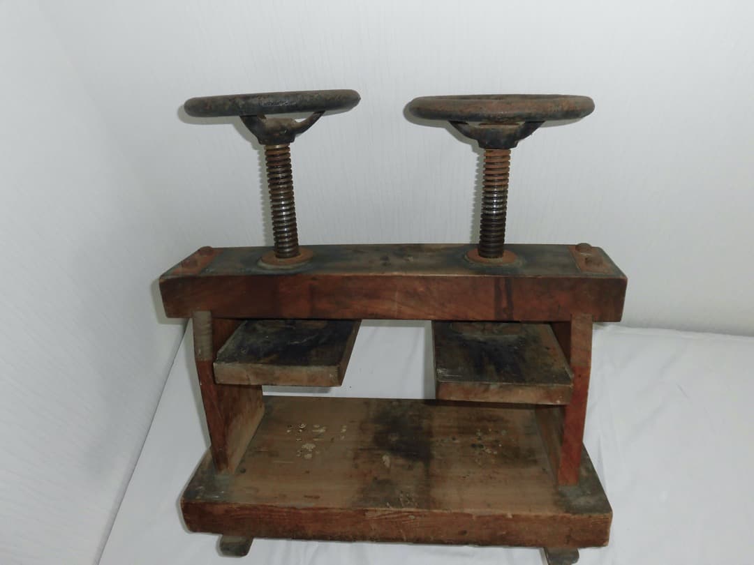 骨董品　大正レトロ　アンティーク　万力