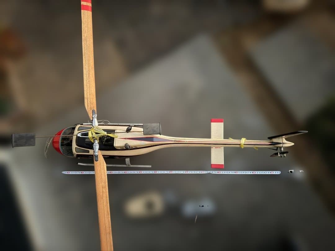 60エンジン　ラジコンヘリ(ジャンク)