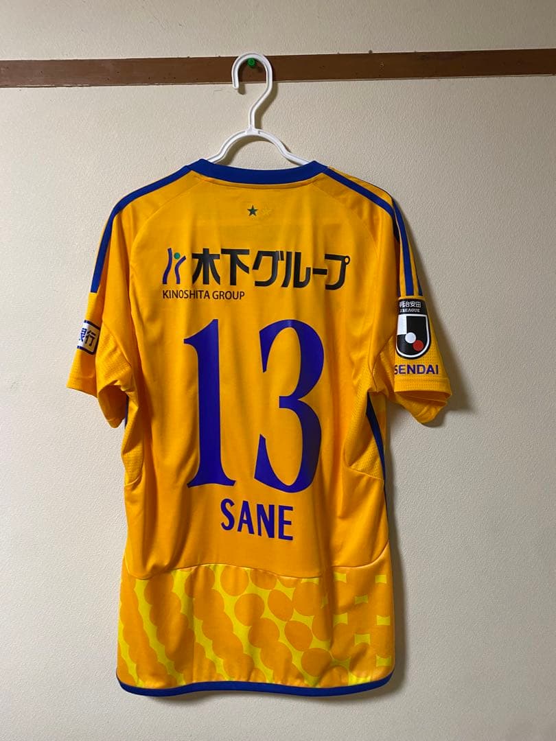 【美品保証】ベガルタ仙台　ユニフォーム　No.13實藤　Ｌサイズ