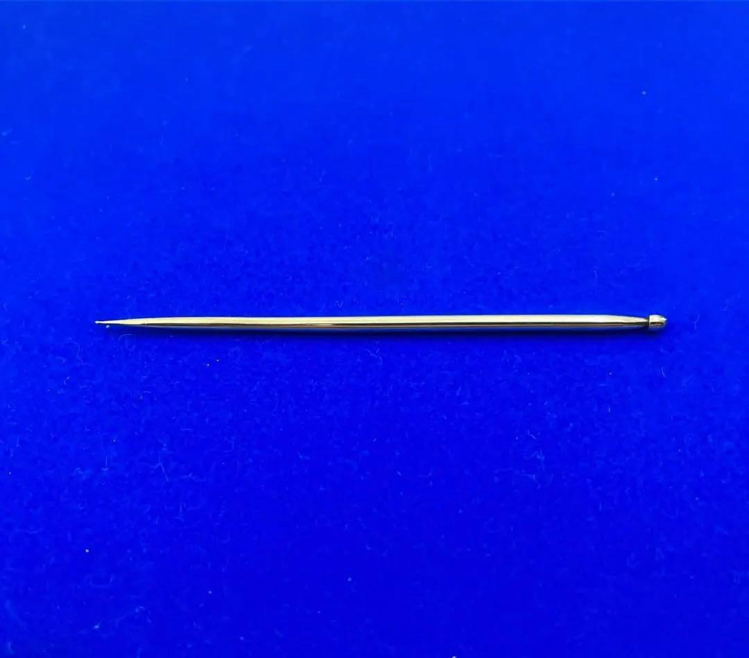 銀　鍉鍼　(100mm長鍼)