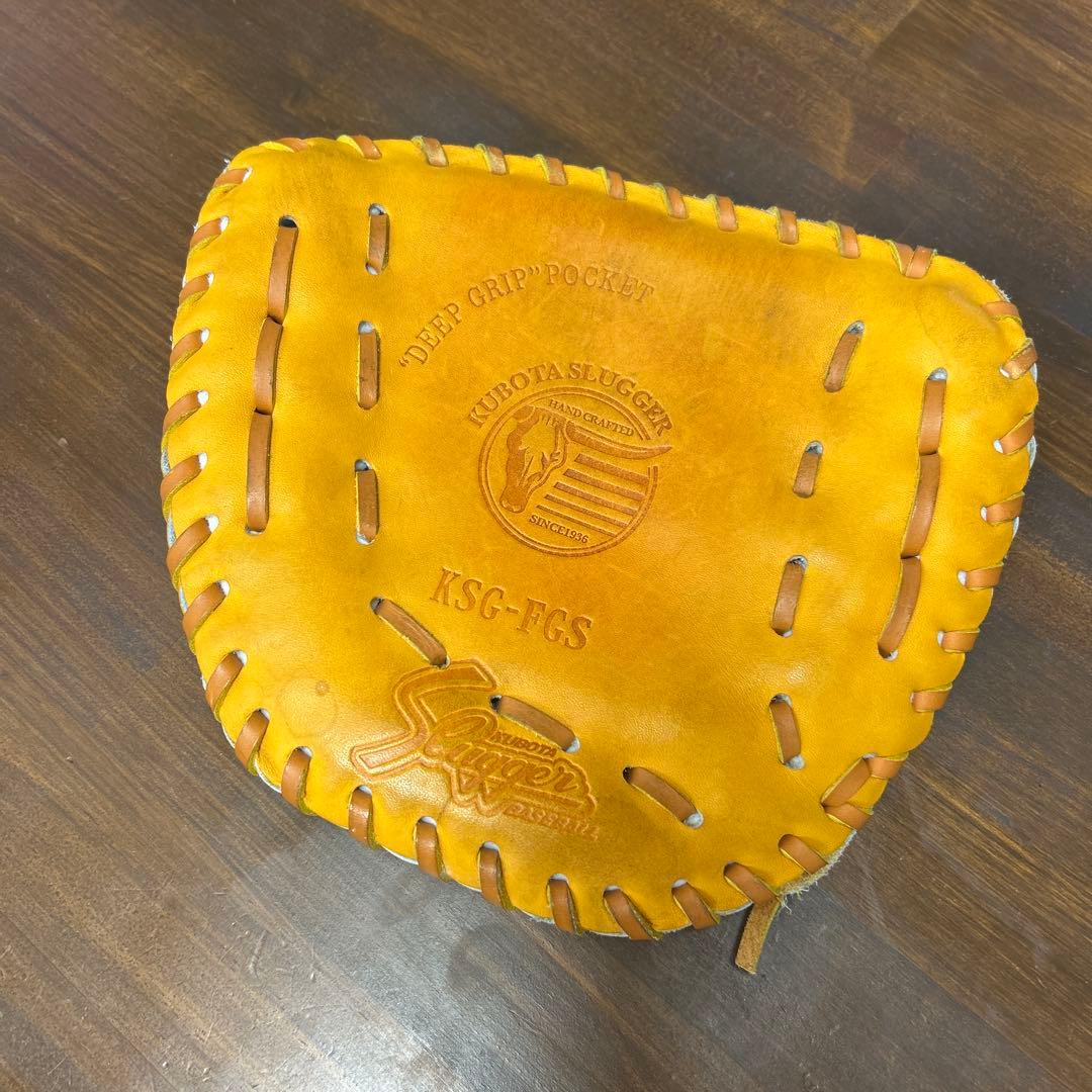 久保田Slugger板グローブ