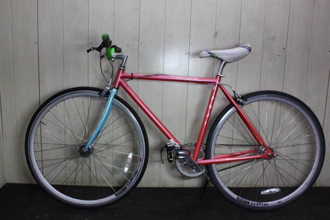 FUJI FEATHERフェザー700C クロモリ 490mm シングルスピード