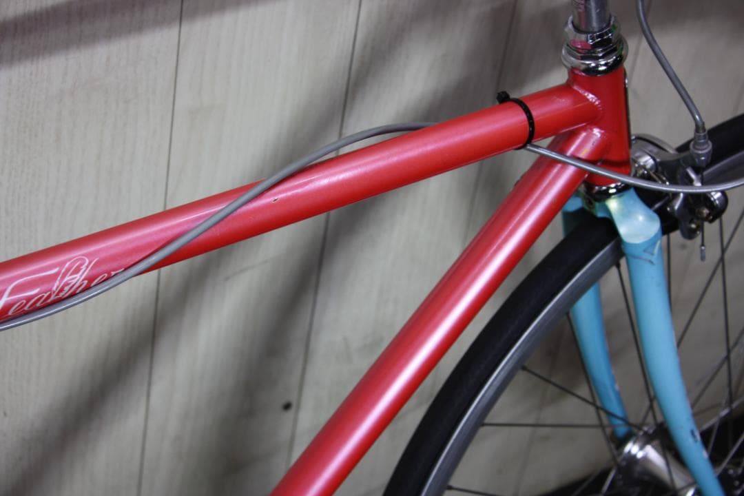 FUJI FEATHERフェザー700C クロモリ 490mm シングルスピード