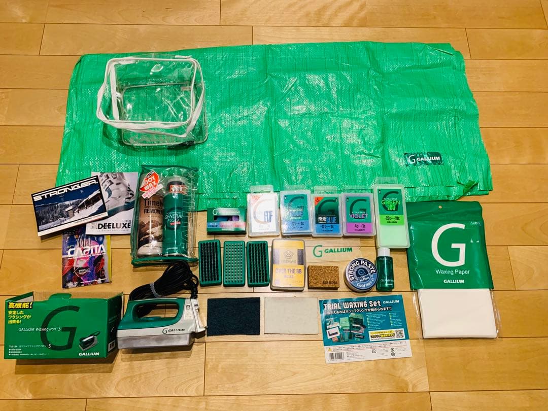 ガリウム(GALLIUM) Trial Waxing Set 各種Waxおまけ