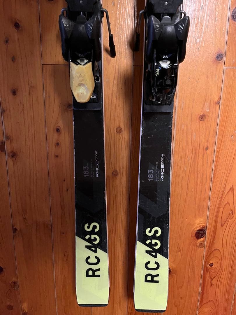 FISCHER RC4 GS スキー 183cm R25 バインディング付き