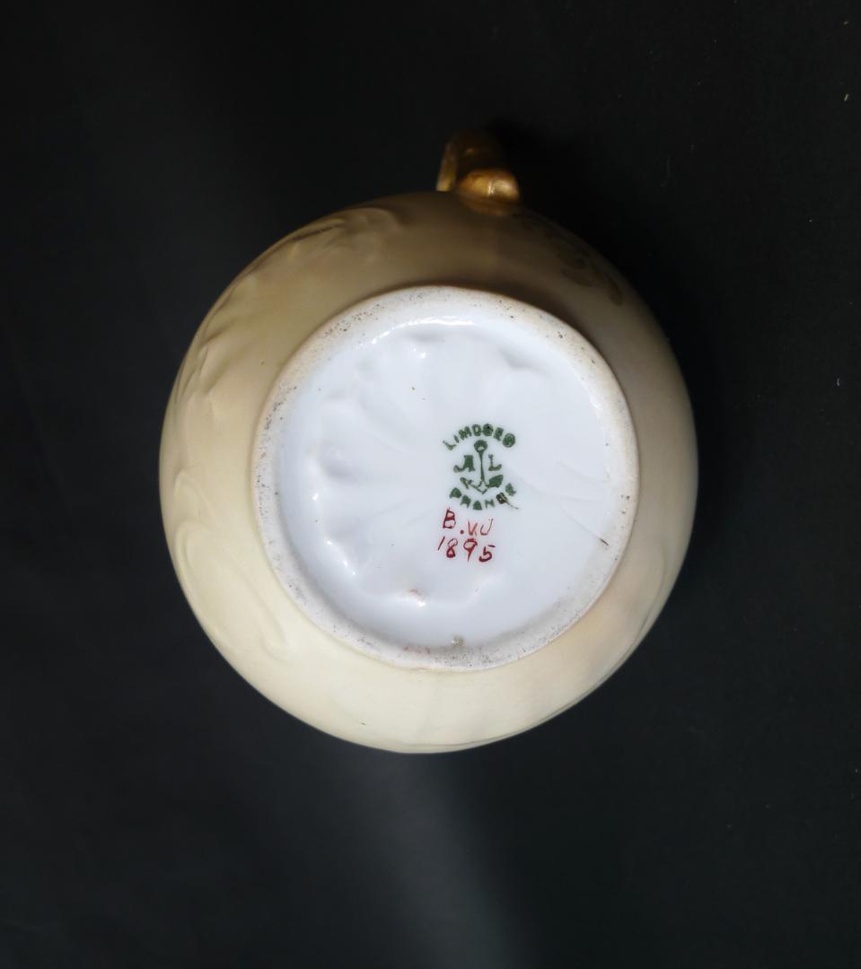 アンティーク★フランス Limoges リモージュ クリーマー 1895年？