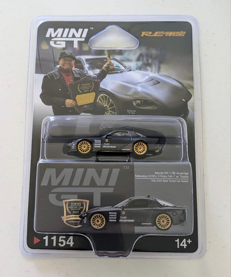 2026東京オートサロン 限定 RE雨宮 MINI GT 新品 RX-7 FD