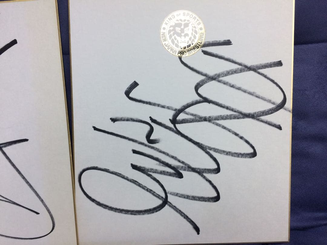 ■ライガー■天山■中西■永田■西村 サイン5枚セット