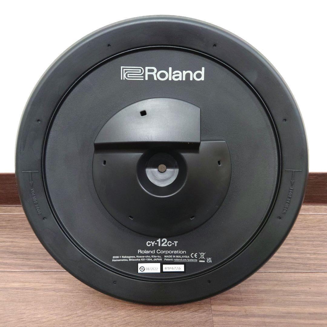 美品 Roland CY-12C-T クラッシュ シンバル ①