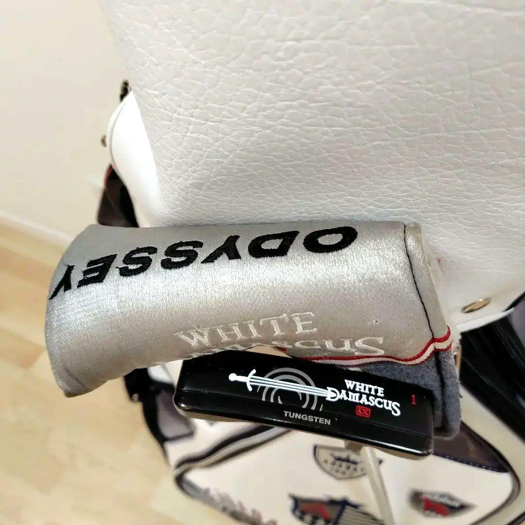 美品 アバダッドキャディバッグ ＋ オデッセイWhite Damascusパター