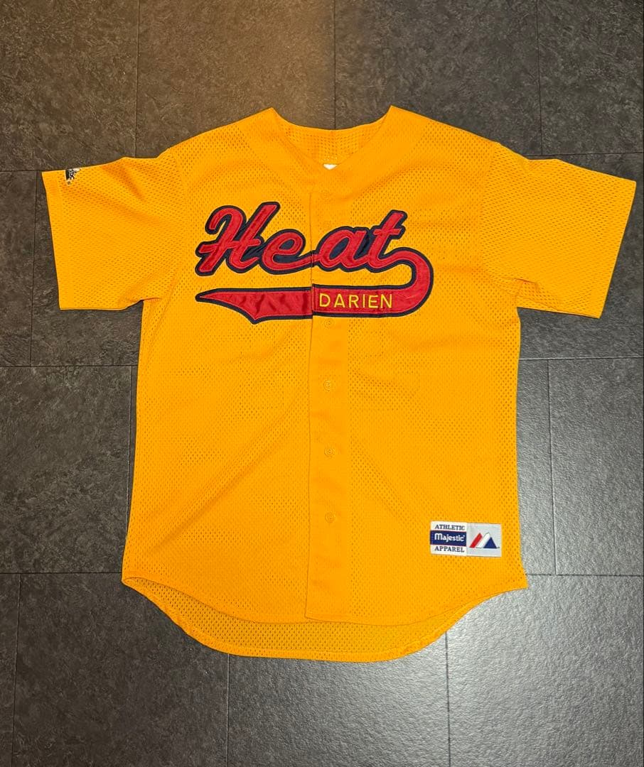 USA製　Majestic Heat ゲームシャツ　Sサイズ