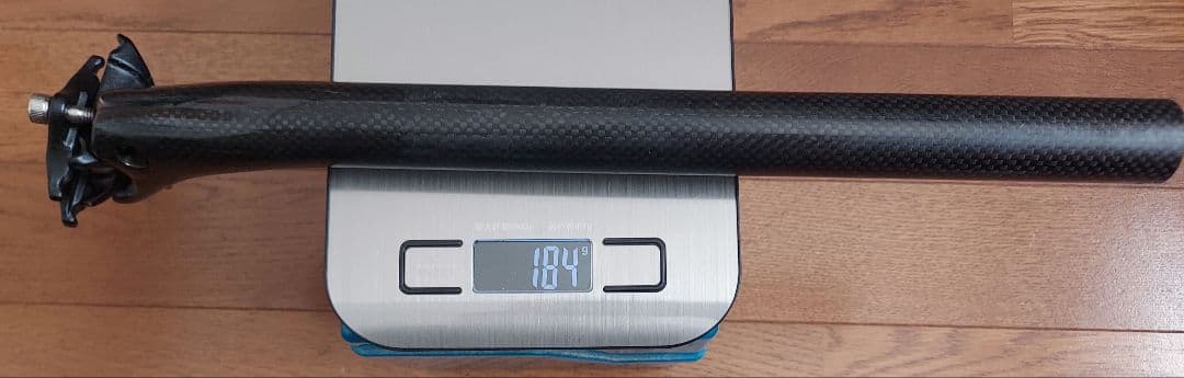 ロードバイク用 カーボンパーツ　3点セット 中古美品グロスブラック