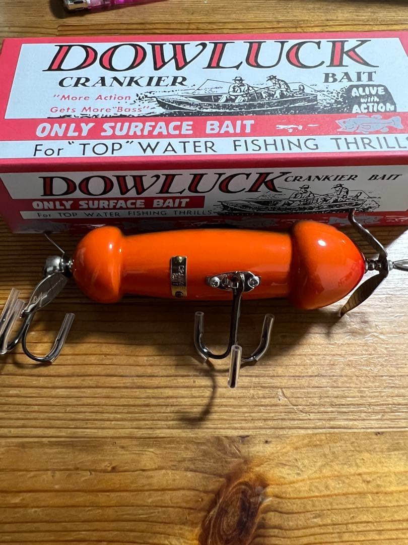 道楽　DOWLUCK CRANKIER BAIT クルクルチ◯ン◯ン