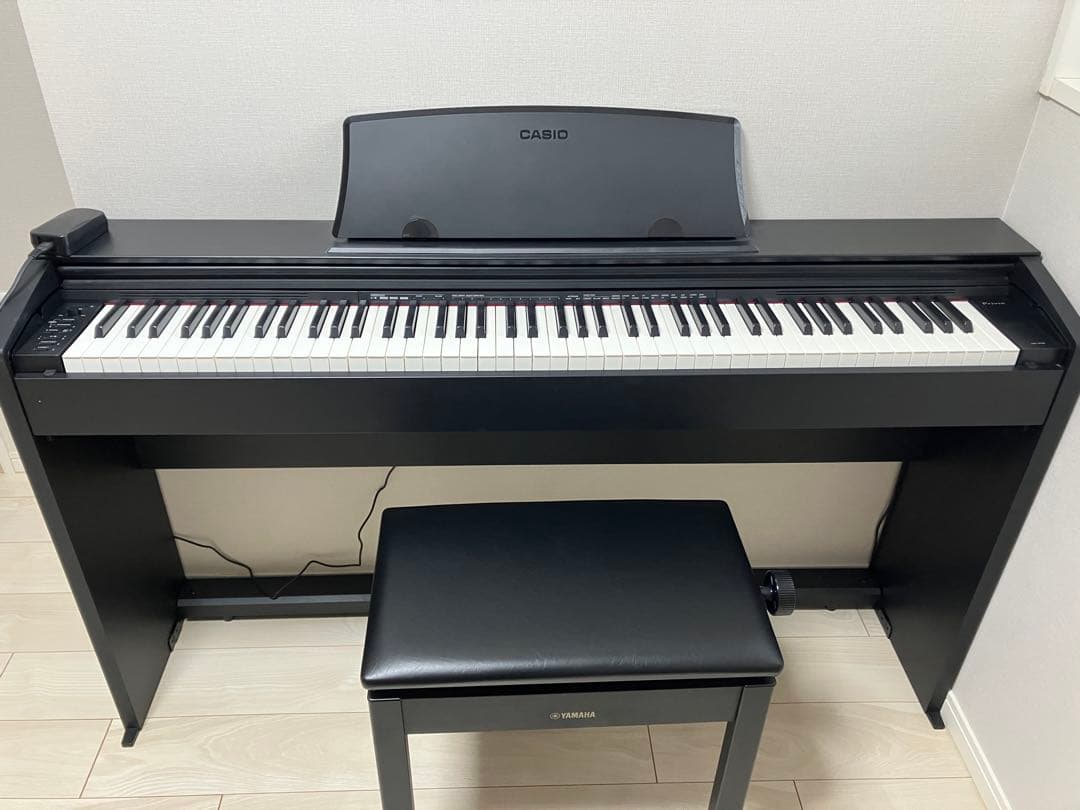 【2023年製】電子ピアノ Privia PX-770BK 椅子付き 鹿児島引取