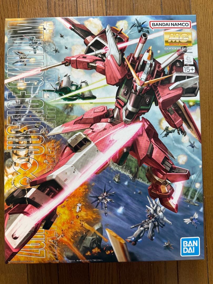 む*ぎ様 MG 1/100 ストライクフリーダム ＆ インフィニットジャスティス