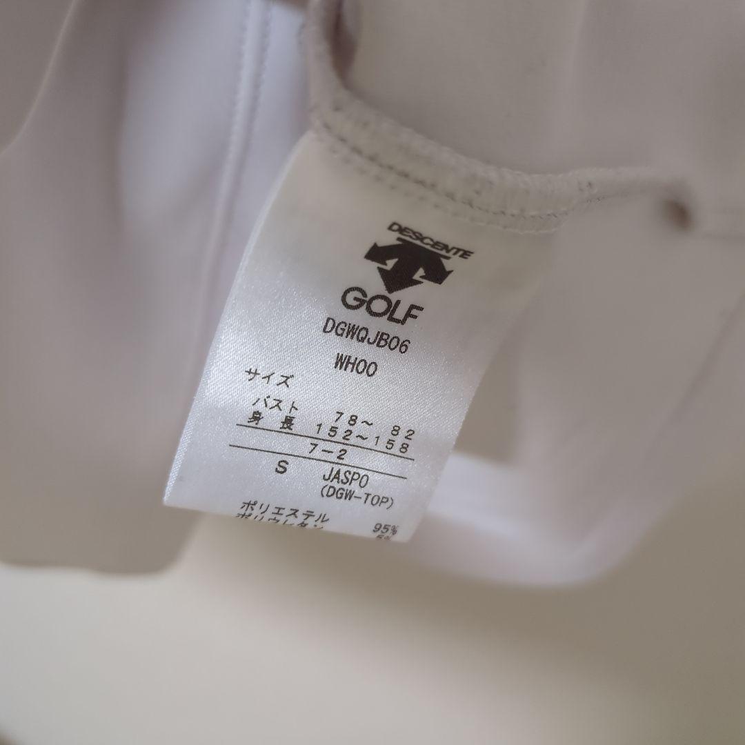 ★美品★DESCENTE　GOLF　万美コレクション　モックネック　サイズ S