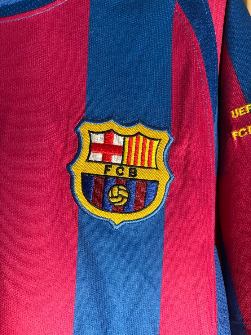 【新品未使用】ロナウジーニョ バルセロナ 06 CL決勝 ユニフォーム NIKE