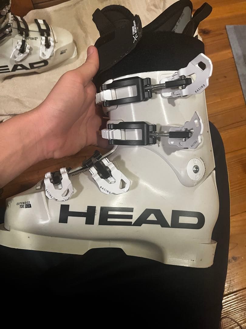 HEAD スキー靴 ホワイト 4バックル