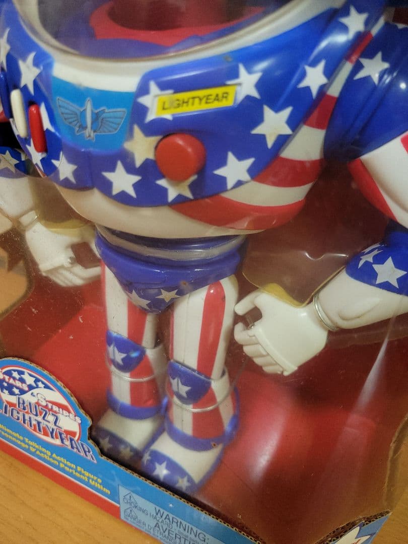 バズ・ライトイヤー　トーキングフィギュア　星条旗
