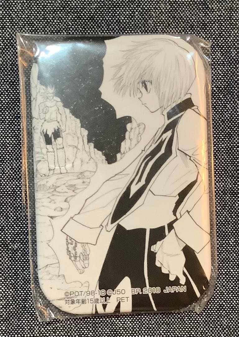 少年ジャンプ 50周年 缶バッジ HUNTER×HUNTER クラピカ