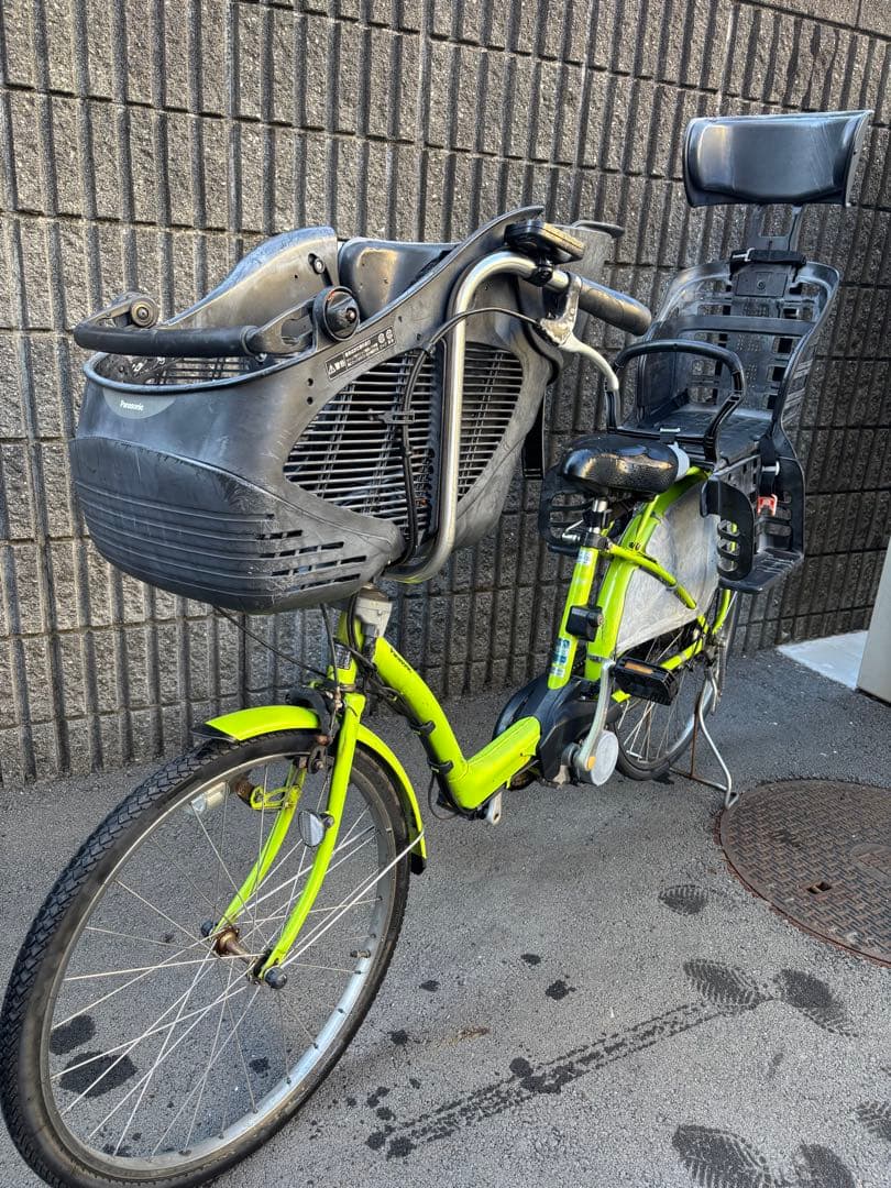 Panasonic Gyutto 電動アシスト自転車（付替カゴ&替キーカバー付）