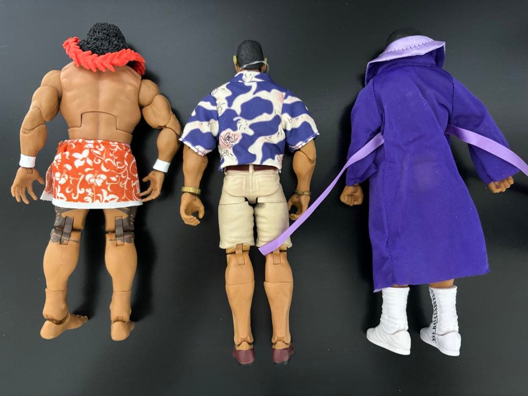 WWE Mattel Elite Maivia家族 3個セット