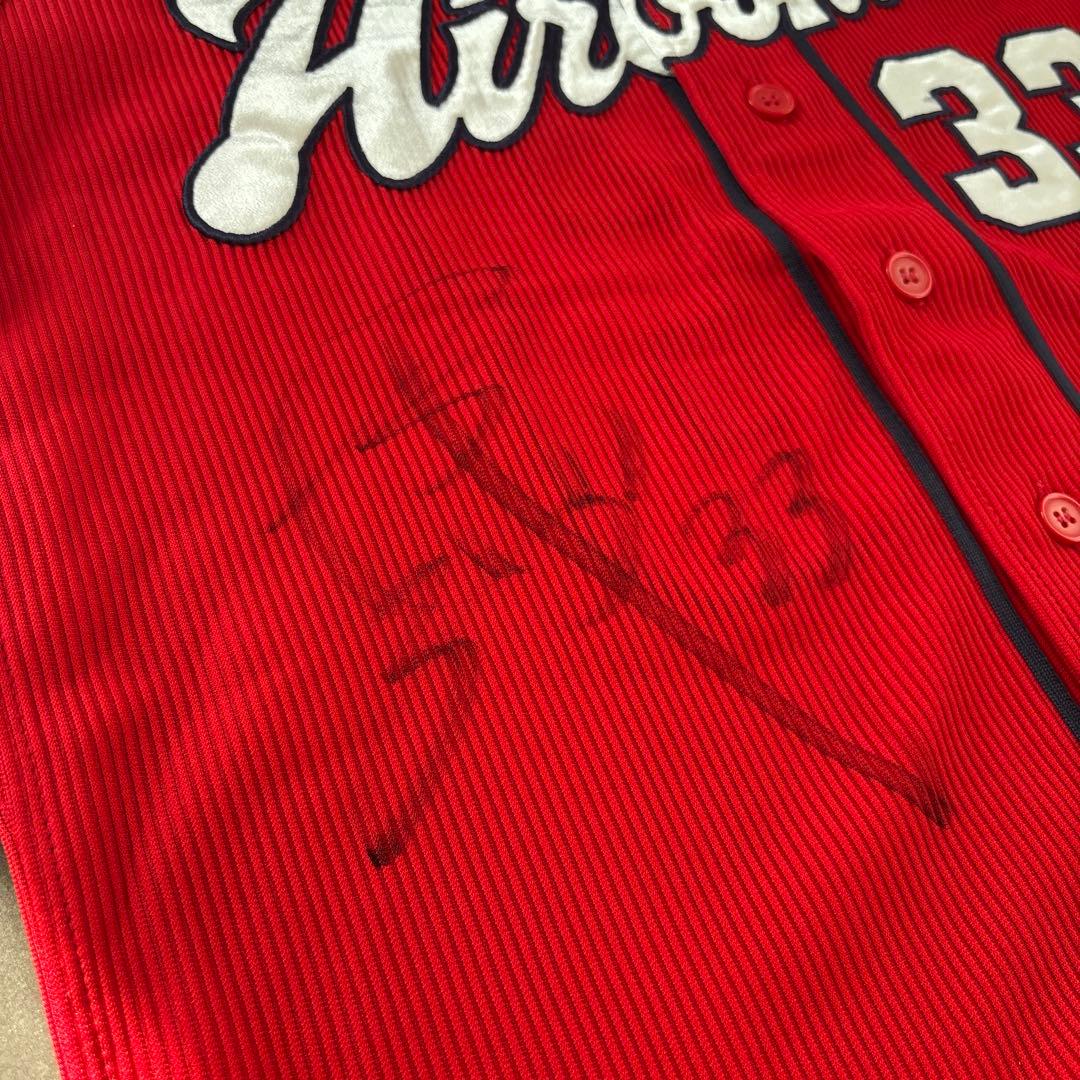 CARP KIKUCHI33直筆サイン入りユニフォーム