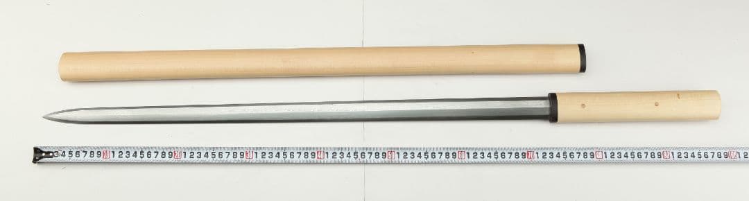 s296-武具 刀装具 日本刀　模造刀 居合刀 武士道 武蔵 鑑賞用 手鍛造打