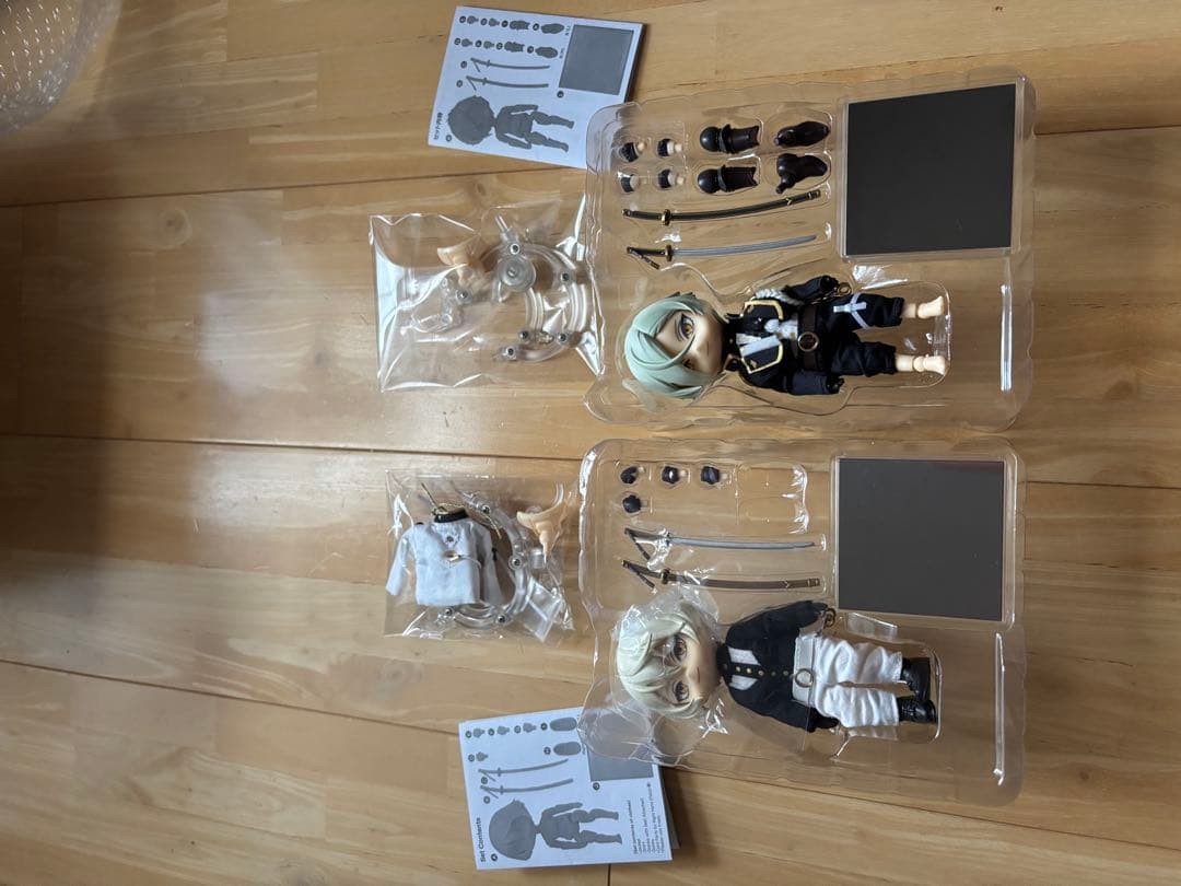 刀剣乱舞 ねんどろいどどーる　髭切　膝丸　フィギュアセット