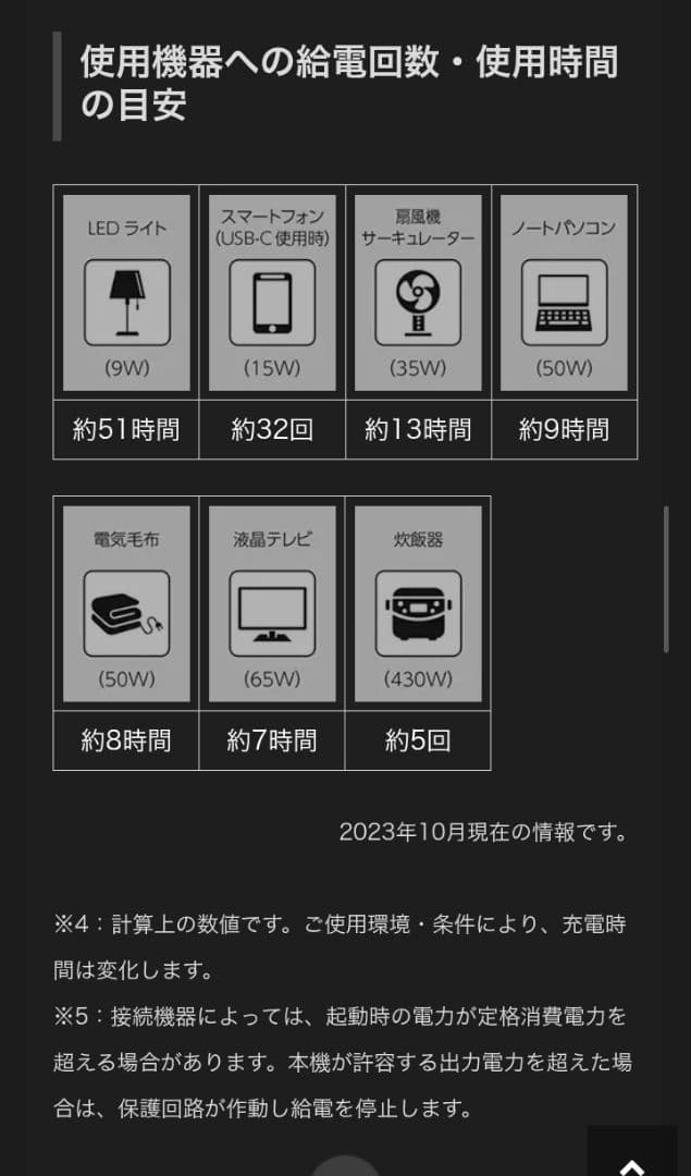 防災グッズポータブル電源from leaf IPB01K(IPB01Gと同仕様)