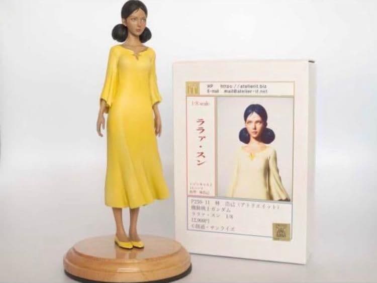 1/8スケール　アトリエイット　ララァ・スン　ガンダム　ガレージキットフィギュア