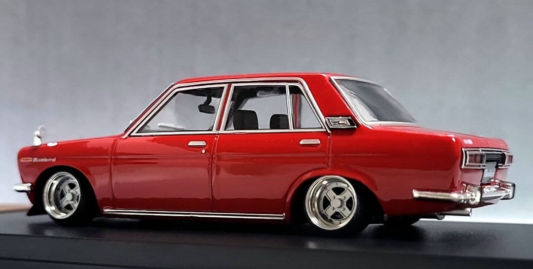 1/43　ブルーバード改　510　　1600　SSRマークⅡ　アルミ製　深リム