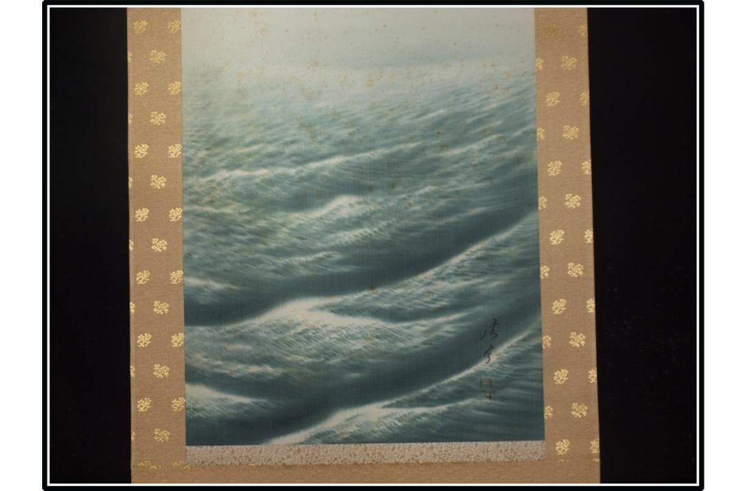 長解体屋委託品　日本江戸時代肉筆掛け軸その3※激安骨董品 X1136C3-2