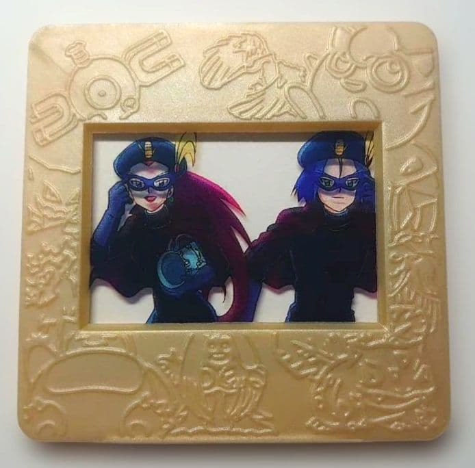 Meiji ポケモン ピクチャーフレーム　ムサシ　コジロウ