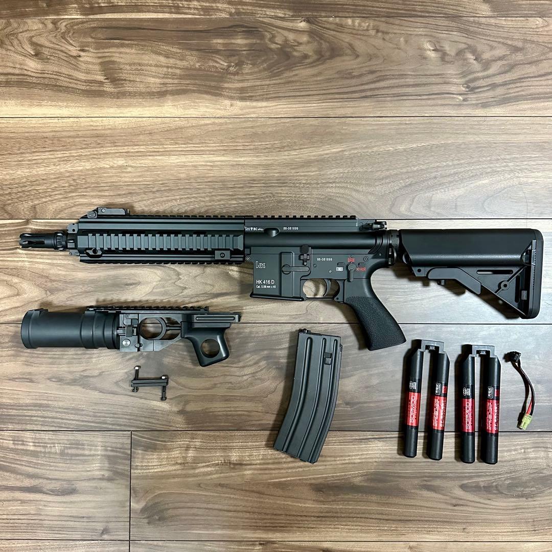 東京マルイ HK416D 次世代電動ガン CAWBG-15 グレネードランチャー