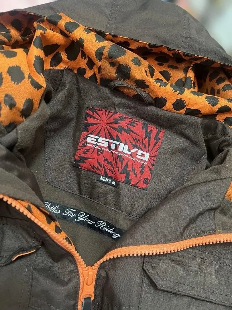 ESTIVO スノーボードウェア MENS Mサイズ ブラウン ×オレンジ