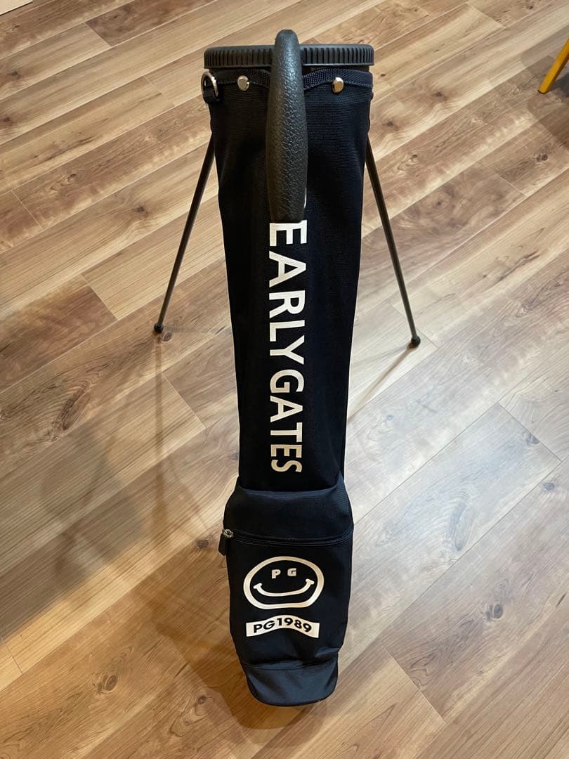 【美品】PEARLY GATES セルフスタンドサブバッグ ネイビー